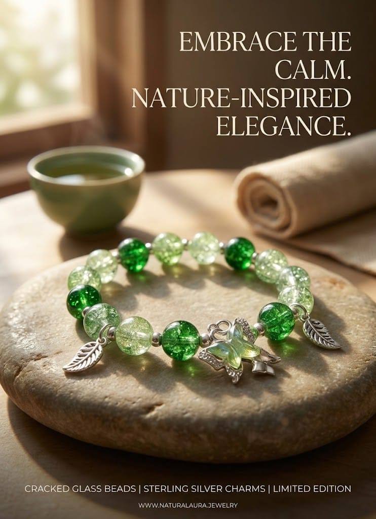 BEADED CHARM BRACELET