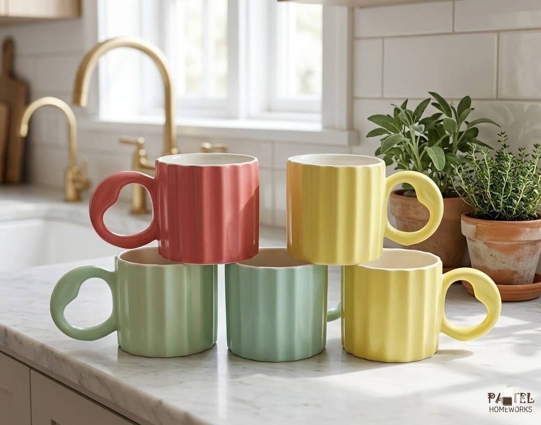 COLOURFUL CERAMIC MUG – FOR SALE