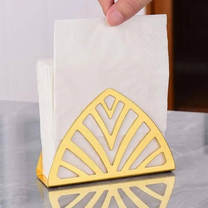 STAINLESS STEEL GOLD TISSUE HOLDER FOR SALE