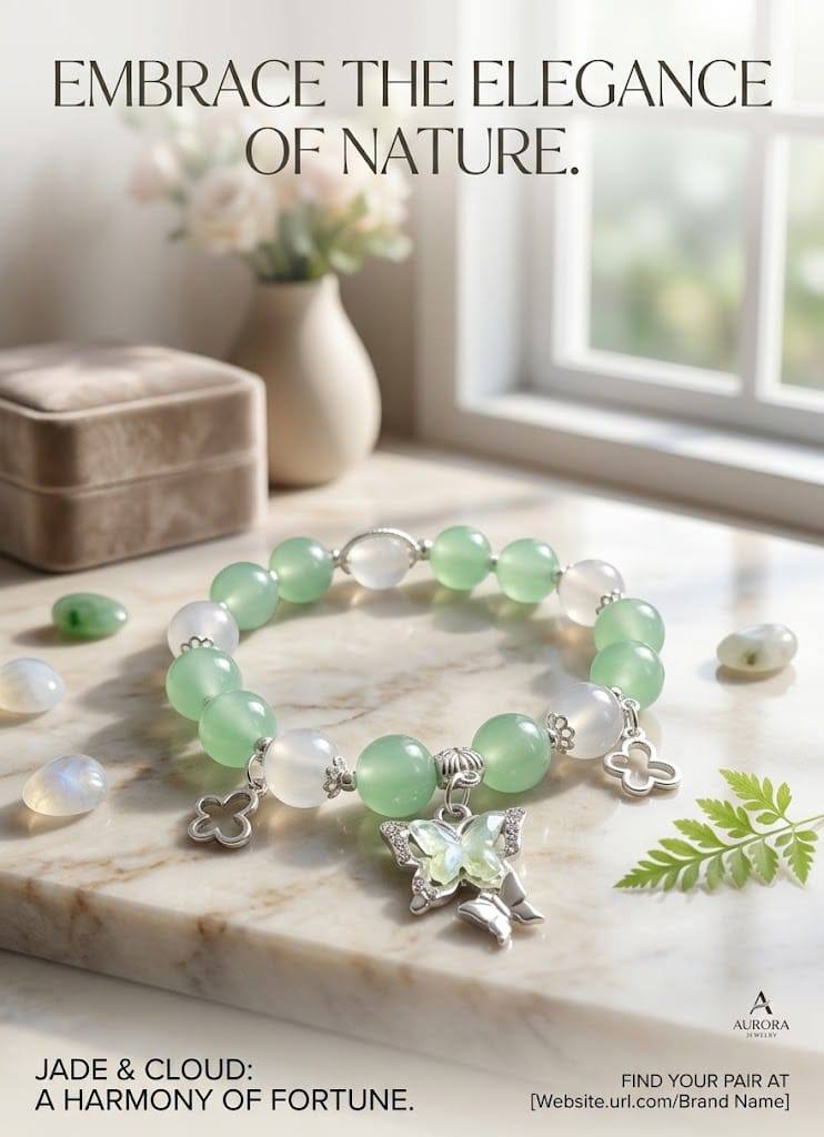 BEADED CHARM BRACELET