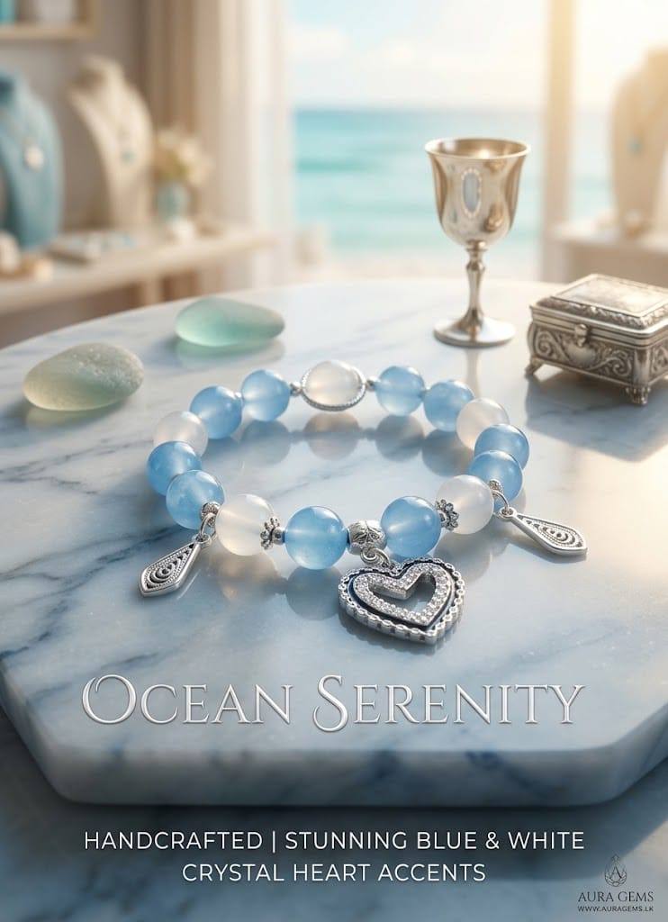 BEADED CHARM BRACELET