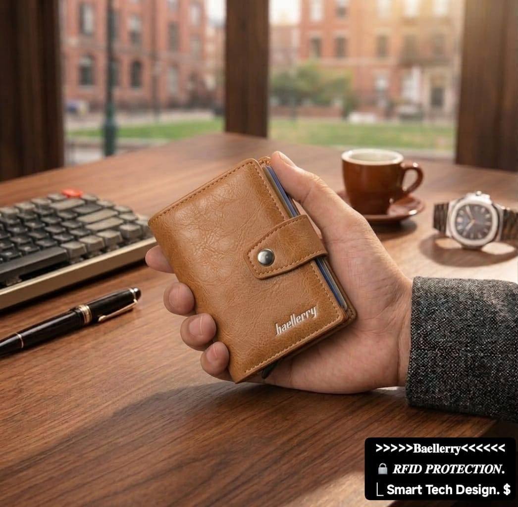 SMART CARD HOLDER WALLET – SLIM, SECURE & STYLISH