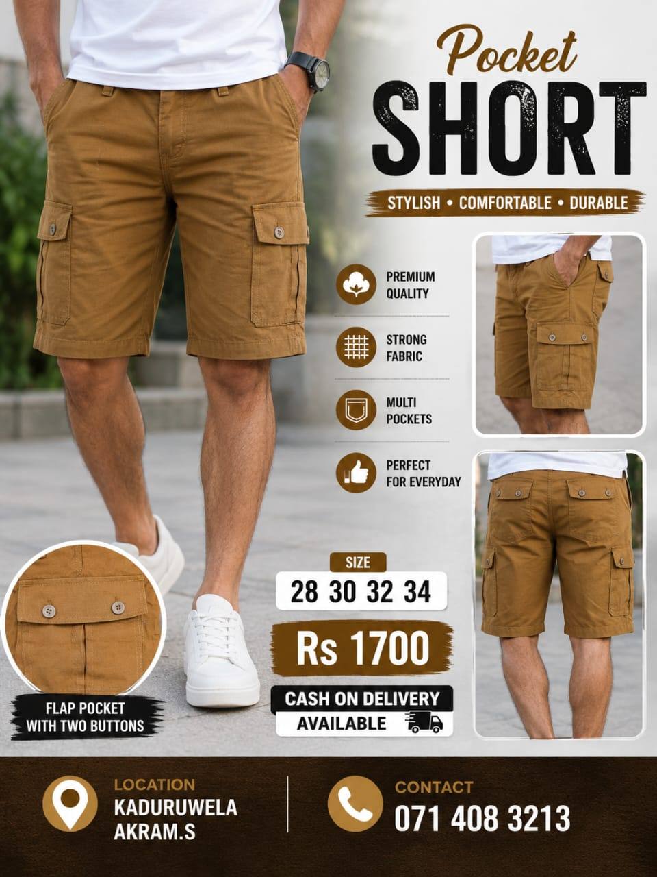 New Arrival - Premium Cargo Shorts