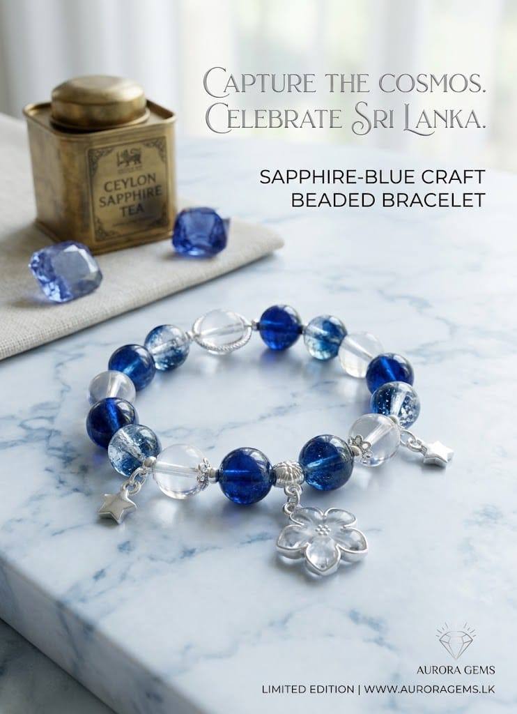 BEADED CHARM BRACELET
