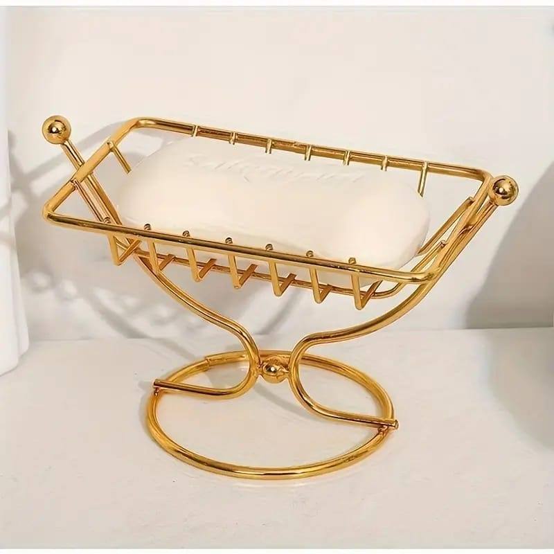 STAINLESS STEEL GOLD SOAP DISH – FOR SALE