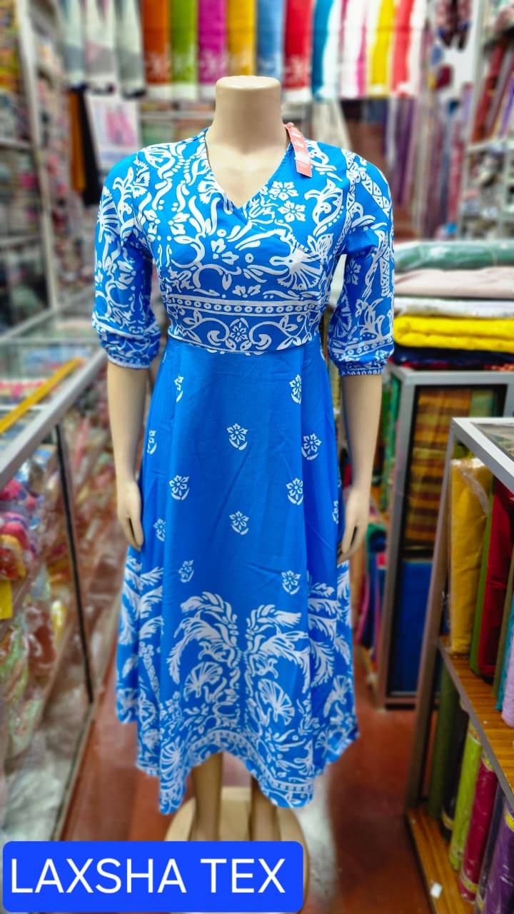 BABY BLUE FROCK COLLECTION AVAILABLE