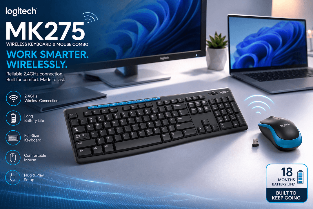 Logitech MK275 Wireless Comb0