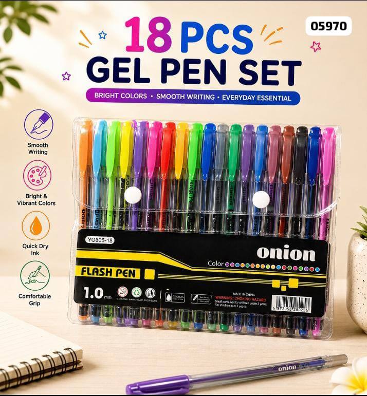 18pcs Gel Pen Set