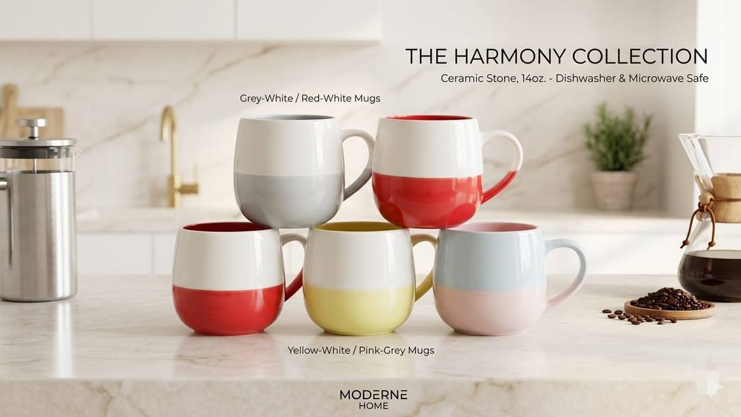 DOUBLE COLOUR CERAMIC MUG – FOR SALE