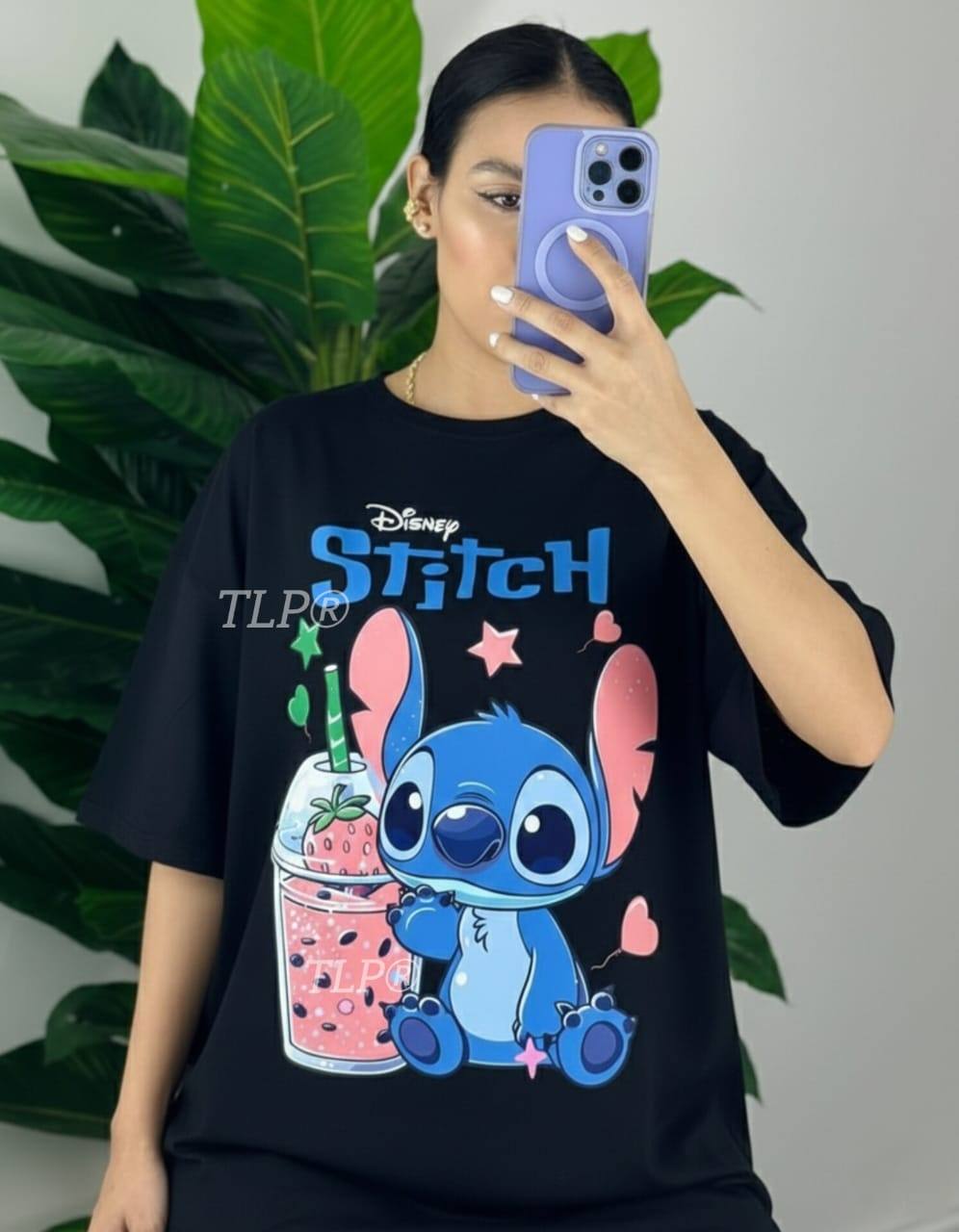 STITCH PRINTED JERSEY T-SHIRT FOR SALE