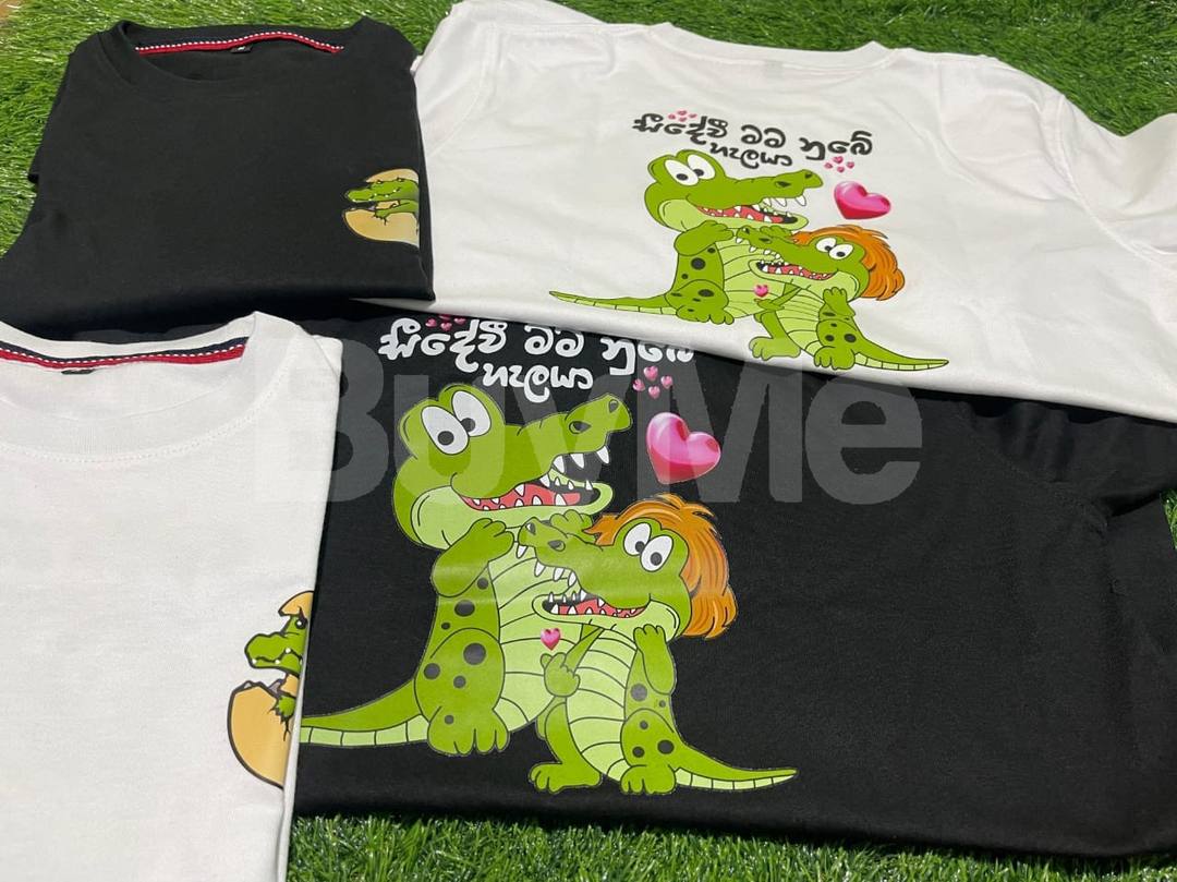 CASUAL UNISEX T SHIRT - เทเทเถฏเทเทเท เถธเถธ เถฑเทเถนเท เทเทเถฝเถบเท