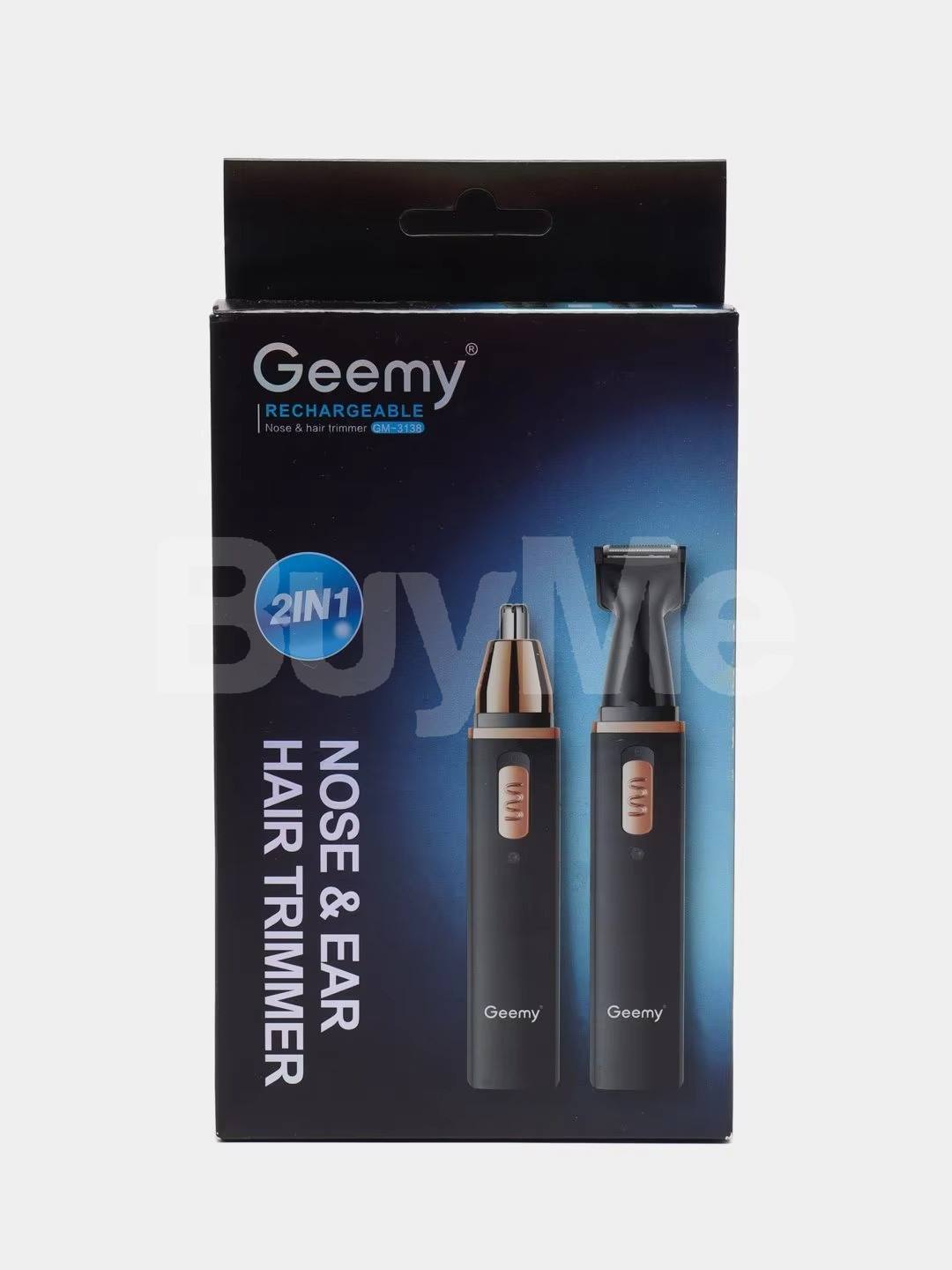 GEEMY 2 IN 1 NOSE & EAR HAIR TRIMMER