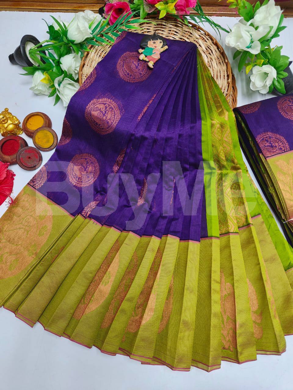 SILK COTTON SAREE DESIGN
