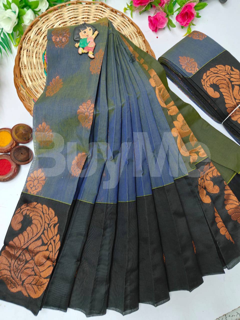 SILK COTTON SAREE DESIGN