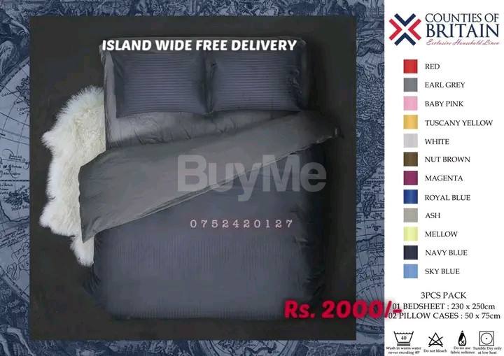 COTTON BEDSHEETS - STRIPES BEDSHEETS