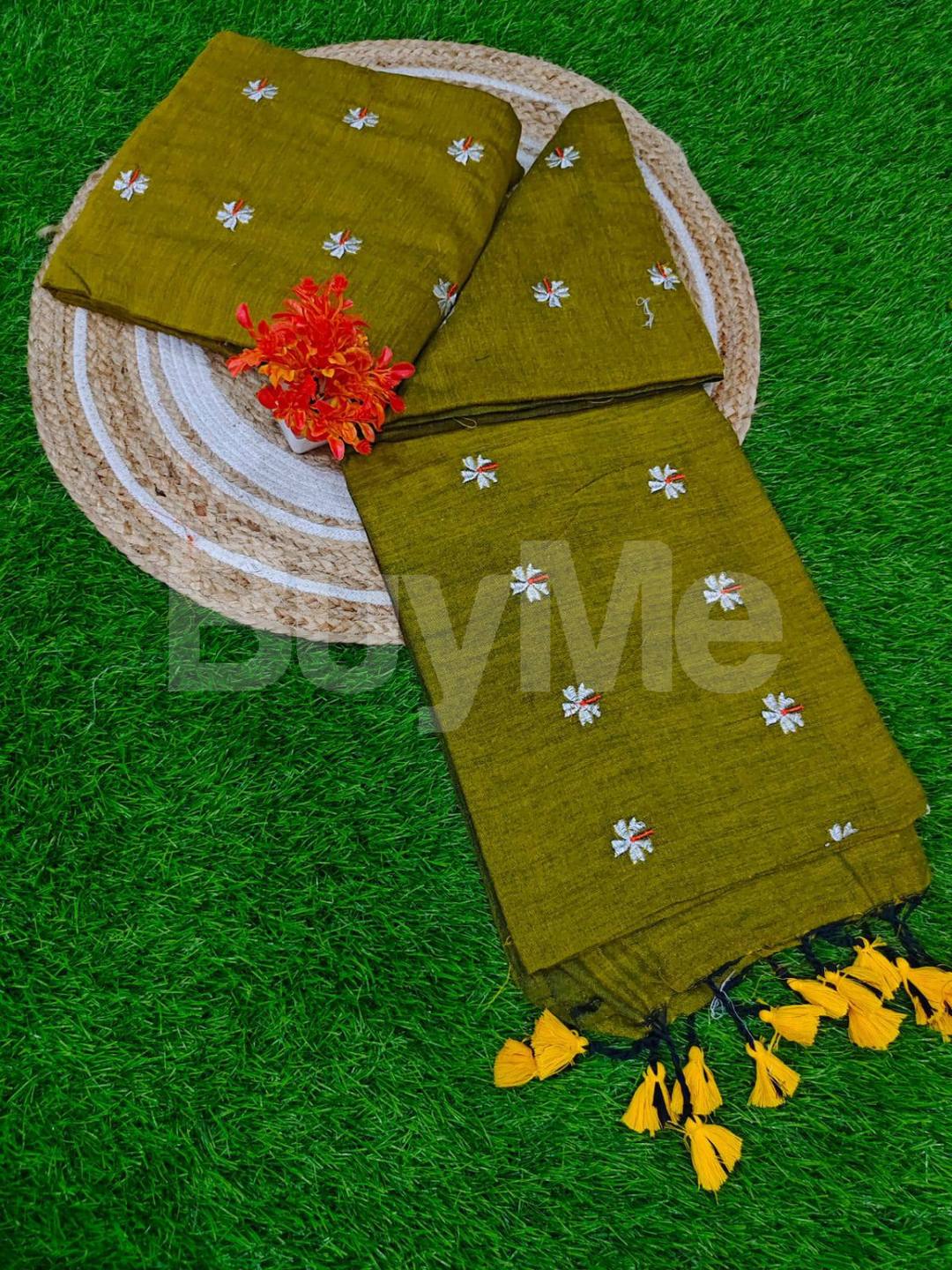 HANDLOOM KHADI SAREE