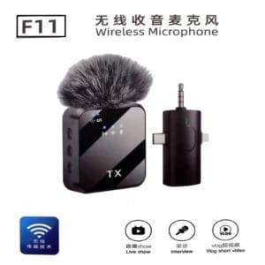 F11 PROFESSIONAL WIRELESS LAVALIER MICROPHONE