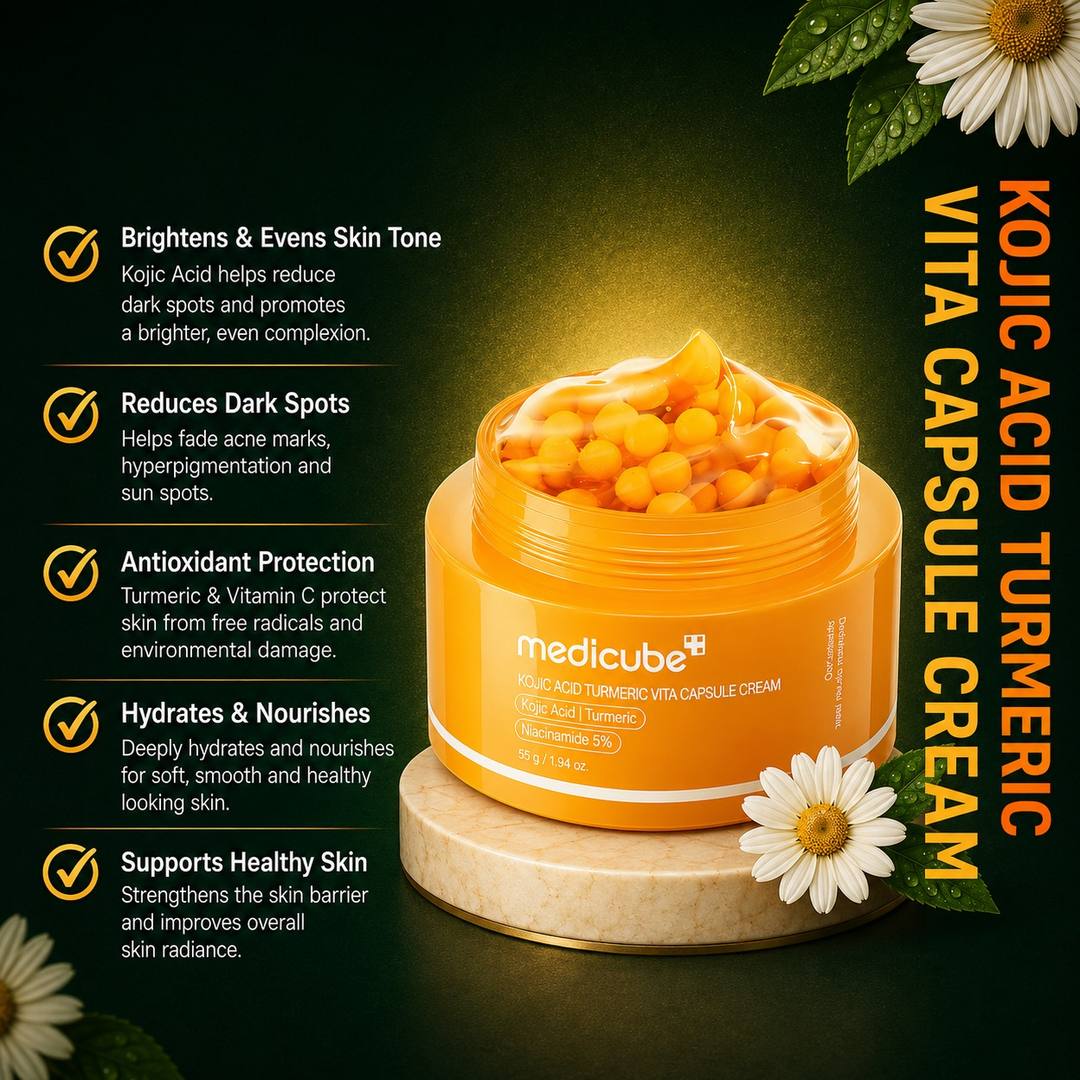 Medicube Kojic Turmeric Vita C Capsule Cream