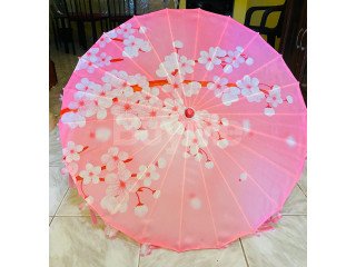 DECORATIVE CHINESE STYLE UMBRELLA WITH TASSEL