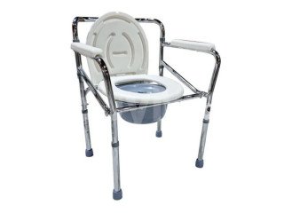 COMMODE CHAIR WITH OUT WHEELS