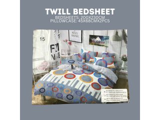 TWILL BEDSHEETS - DESIGN 1