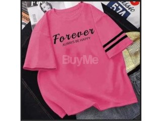 180GSM T- SHIRT FOR GIRLS - PINK