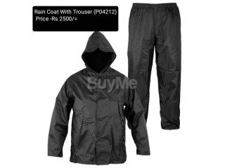 RAIN COAT WITH TROUSER