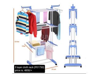 3 LAYER CLOTH RACK