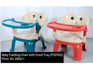 BABY FEEDING CHAIR WITH FOOD TRAY