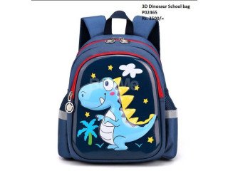 3D DINOSAUR SCHOOL BAG