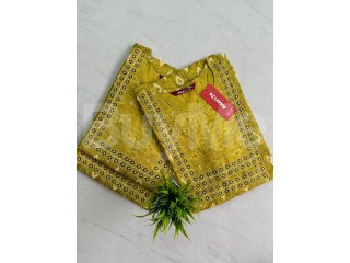 BRANDED KURTI FROM SP FASHION - MUSTARD COLOUR