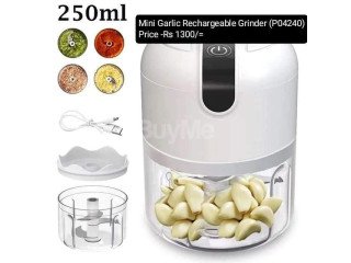 MINI GARLIC RECHARGEABLE GRINDER