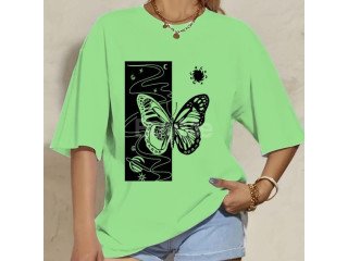 NEW BAGGY UNISEX TSHIRT - LIGHTGREEN