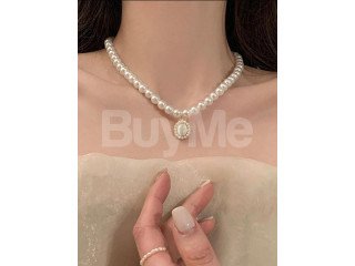 PEARL NECKLACE FOR LADIES