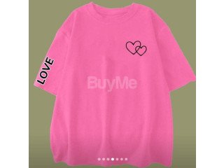 BAGGY T-SHIRTS - PINK