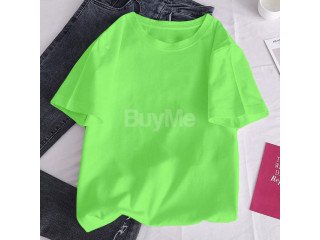 UNISEX PLAIN BAGGY - HIGHLIGHT GREEN