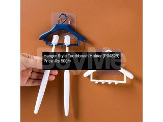 HANGER STYLE TOOTHBRUSH HOLDER