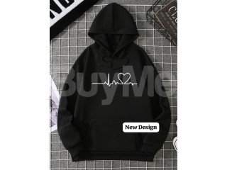 BLACK COLOUR HOODIE