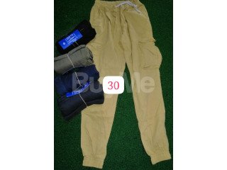 MEN'S LONG PANTS - YELLOWISH BROWN COLOUR