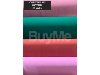 CHIFFON PLAIN MATERIAL SET 2