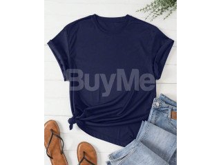 BAGGY T SHIRT - NAVY BLUE