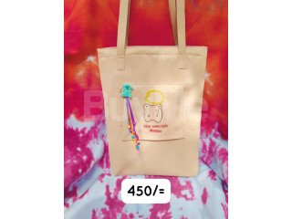 TOTE BAG - CREAM COLOR