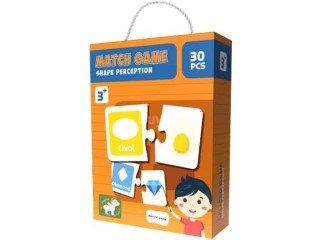 MATCH GAME- SHAPE PERCEPTION 30 PCS FOR KIDS TOY (P05023)