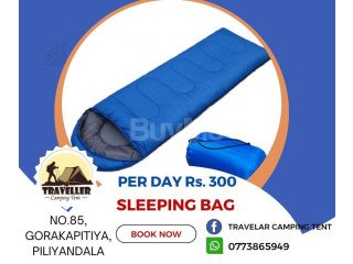 SLEEPING BAG - RENT