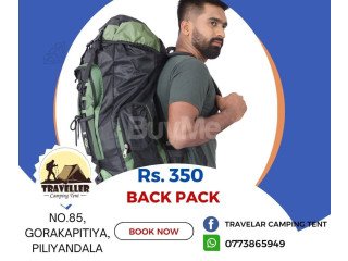 CAMPING BACKPACK - RENT