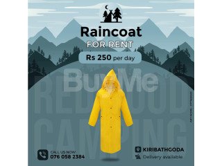 CAMPING RAINCOAT FOR RENT