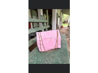 VICTORIA SHINE BAG - PINK COLOUR