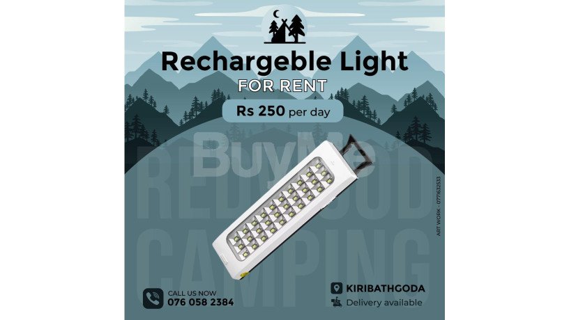 rechargeable-camping-light-for-rent-big-0