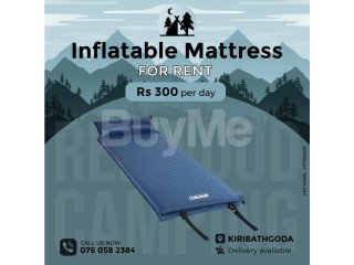 INFLATABLE MATTRESS - CAMPING