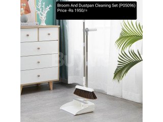 BROOM AND DUSTPAN CLEANING SET